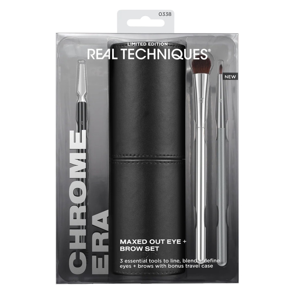 Real Techniques Chrome Era Maxed Out Eye + Brow Set